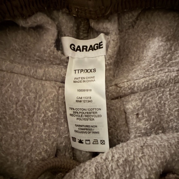 Garage Ultrafleece Cargo Sweatpants xs - mushroom - Picture 4 of 5